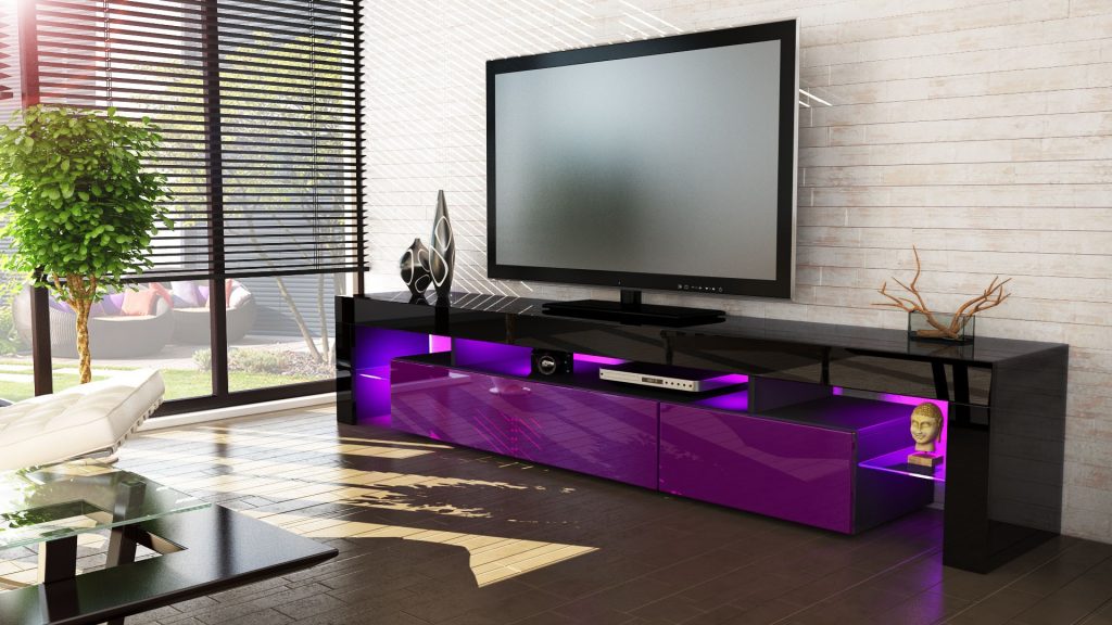 MeubleTVbasmoderneencouleurs