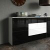 Meuble buffet design pas cher - Noir