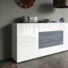 Meuble buffet pas cher - Gris anthracite