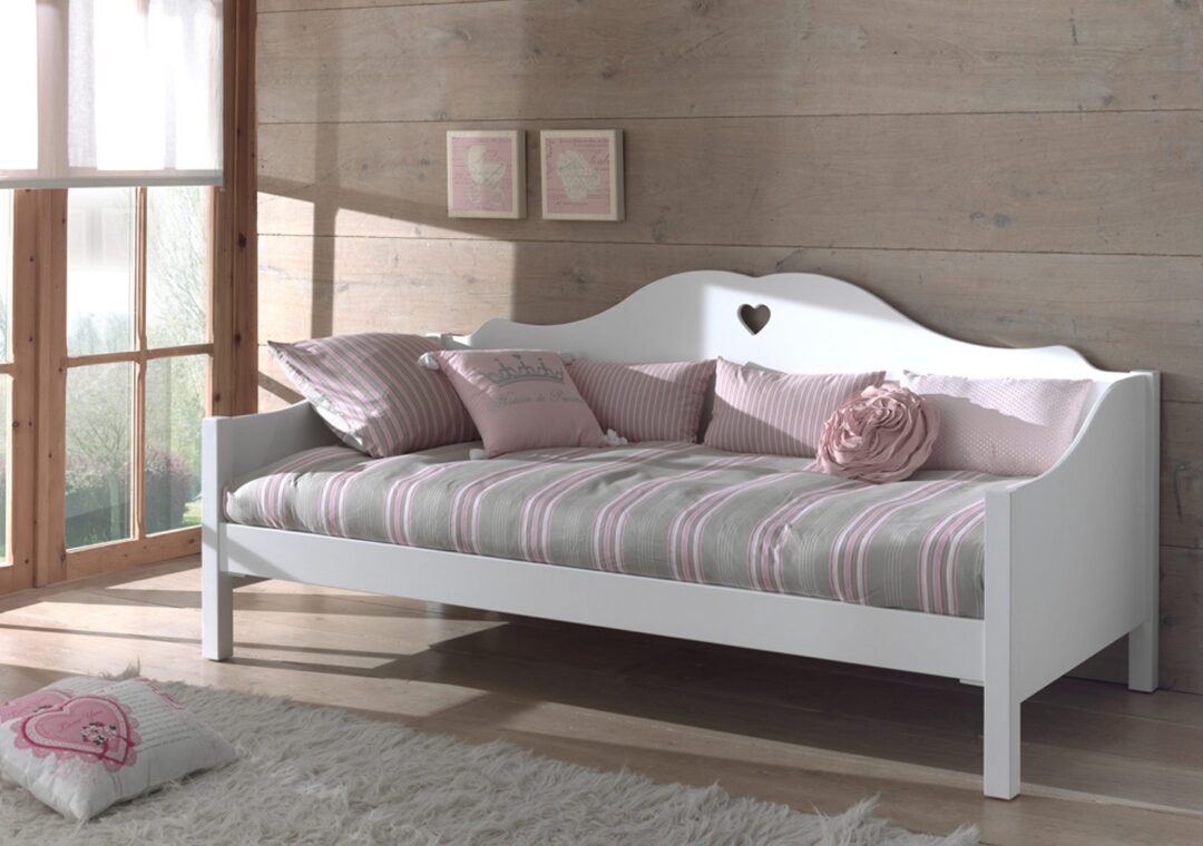lit pour enfant bohème blanc