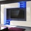 Meuble TV design mural