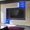 Meuble TV design mural