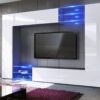 Meuble TV design moderne - Blanc