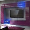 Meuble TV design moderne - Violet