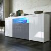 Meuble buffet bahut design - Gris