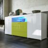 Meuble buffet bahut design - Vert