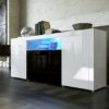 Meuble buffet bahut design - Noir