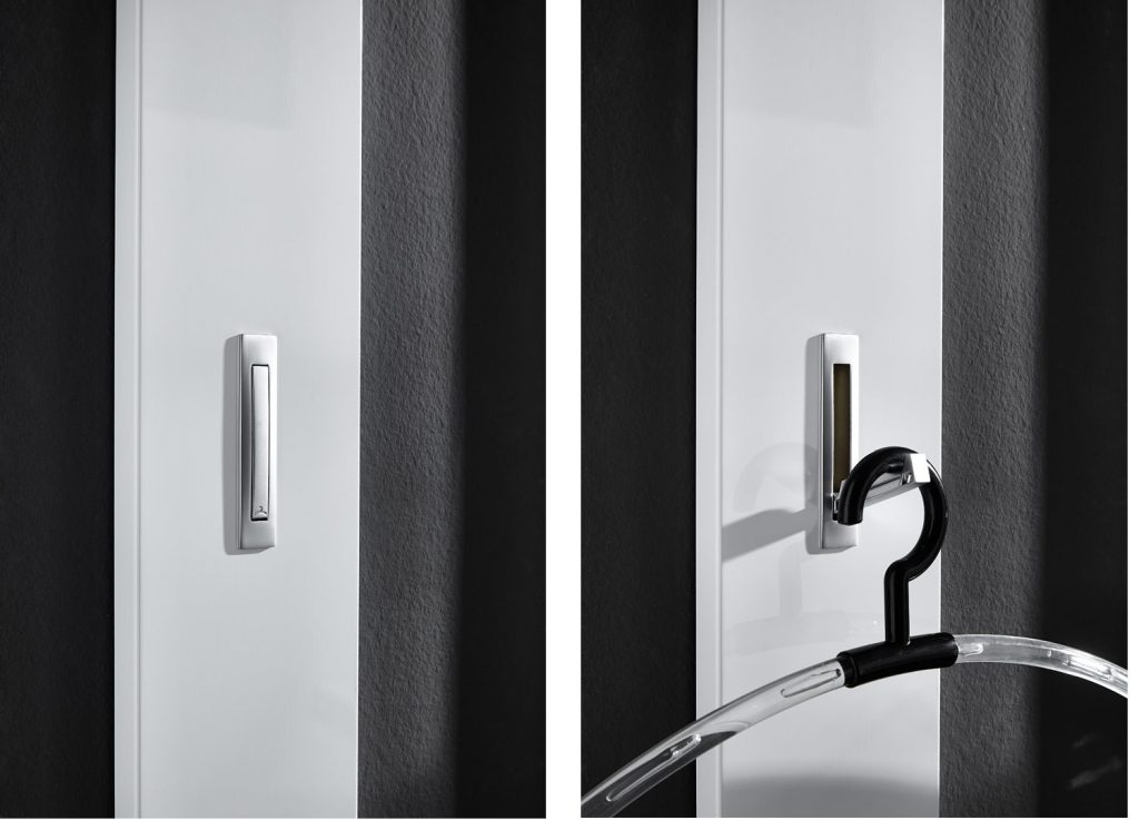 Meubles pour entrée blanc brillant