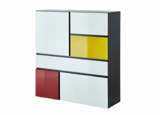 commode haute de rangement