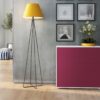 Meublecommodedesigntiroirs&portes - Fuchsia