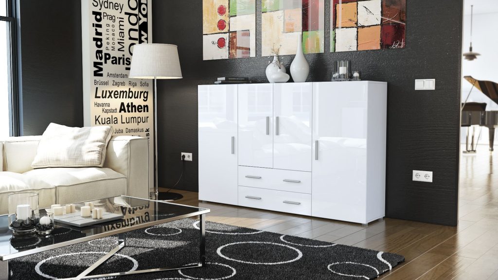 Meuble buffet haut design