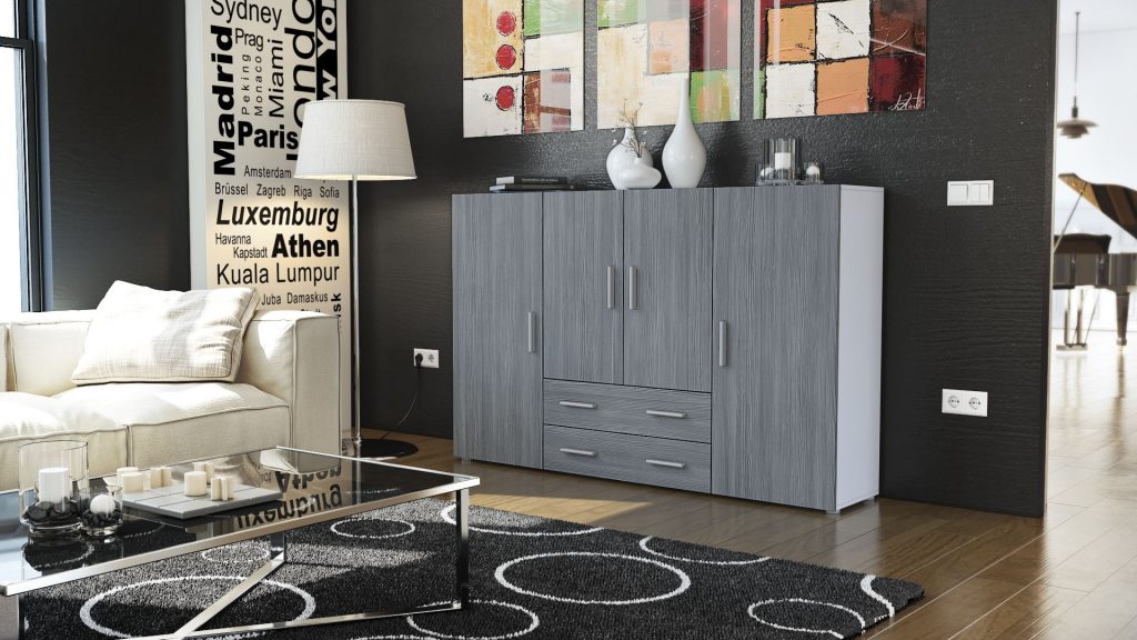 Meuble buffet haut design