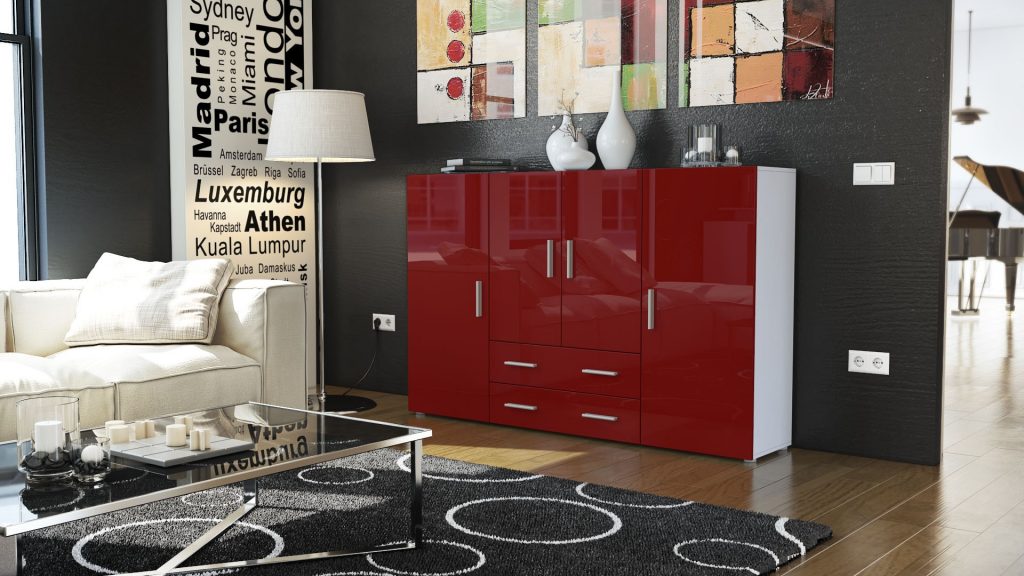 Meuble buffet haut design