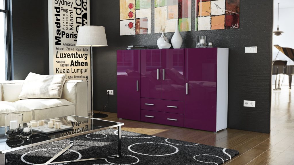 Meuble buffet haut design