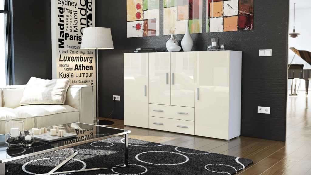 Meuble buffet haut design