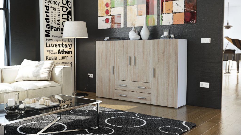 Meuble buffet haut design