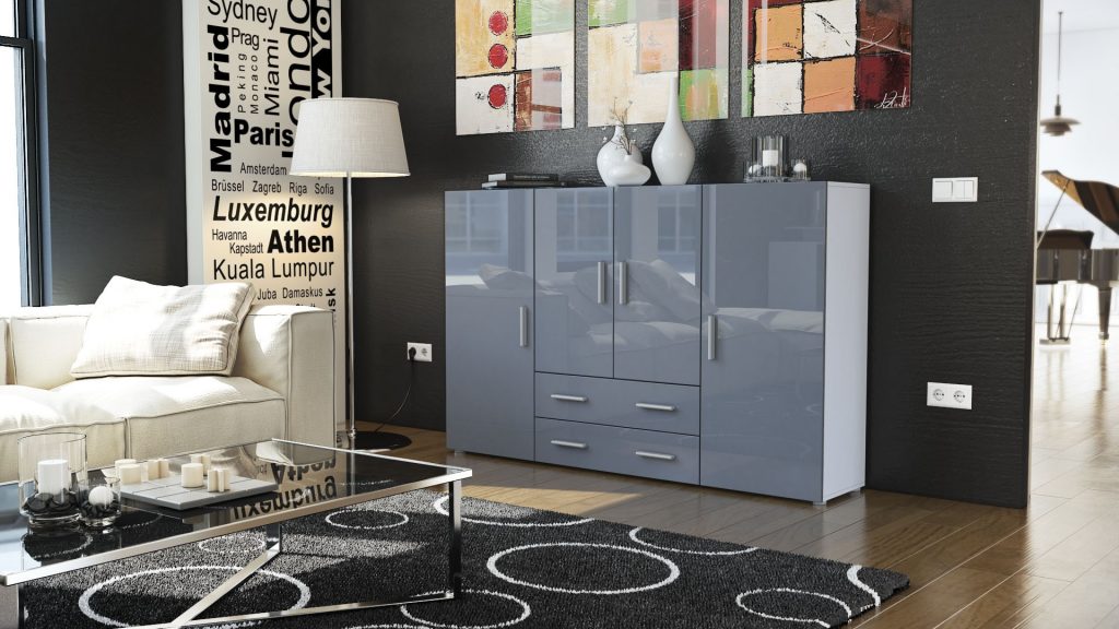 Meuble buffet haut design