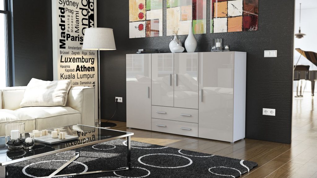 Meuble buffet haut design
