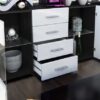 Meublebuffetbahutdesignnoircm