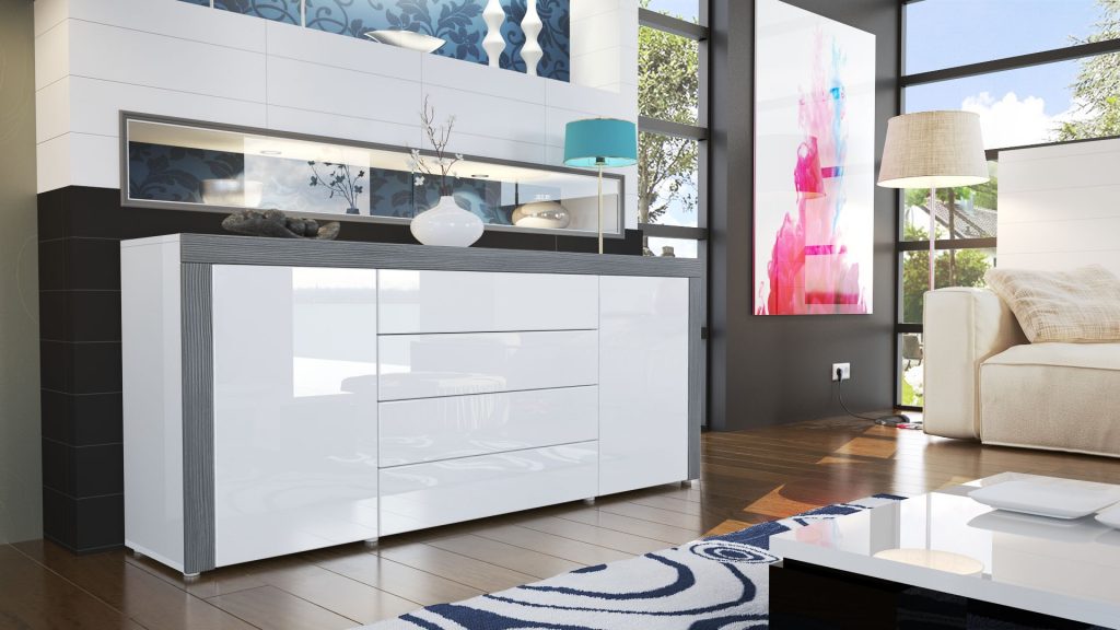 Meublebuffetdesignlaquécm