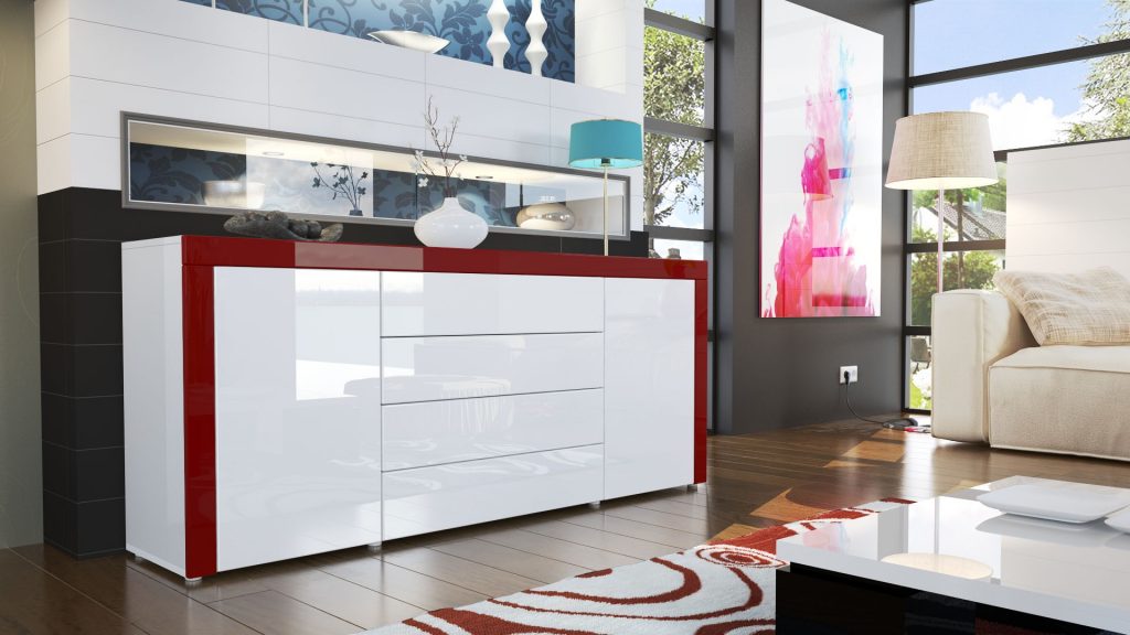 Meublebuffetdesignlaquécm