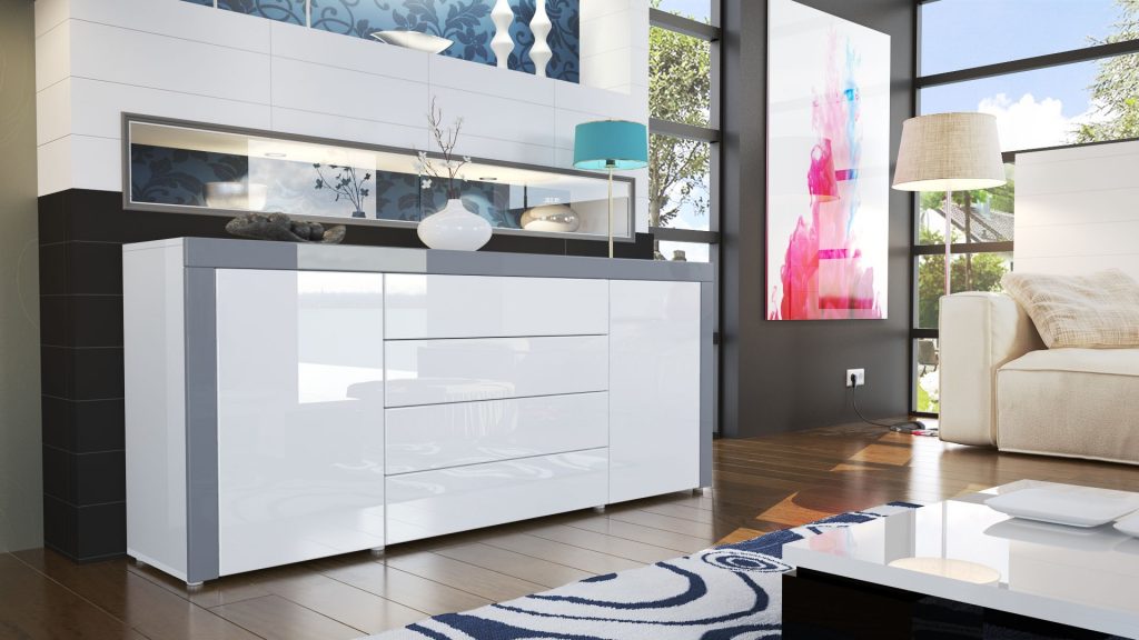 Meublebuffetdesignlaquécm