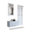 mobilier de salle de bain blanc moderne