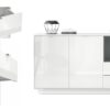 Meublebuffetdesignblancbrillantcm