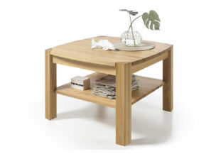 Table basse en bois massif naturel