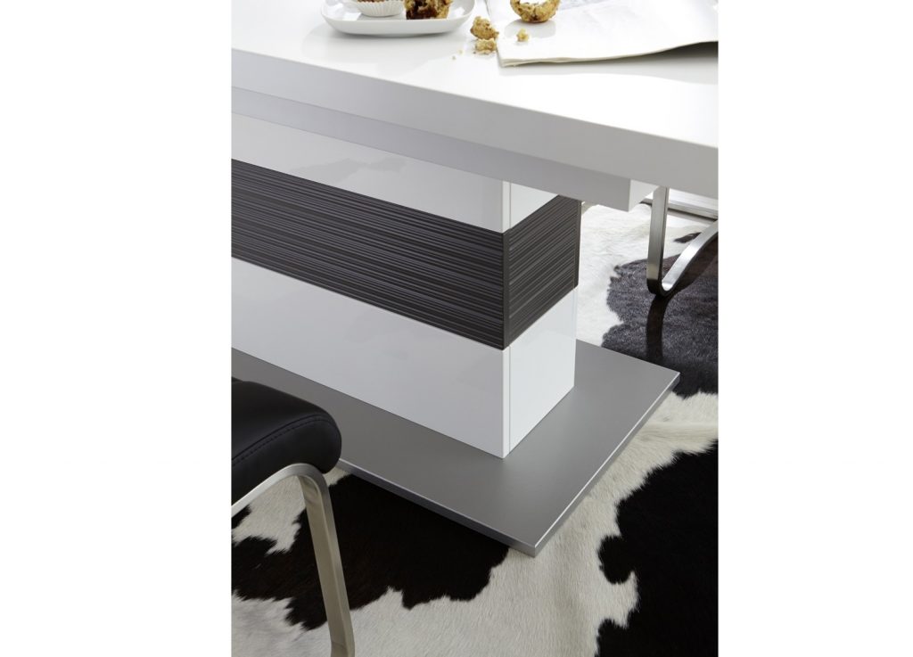 Ensemble séjour moderne blanc laqué moderne