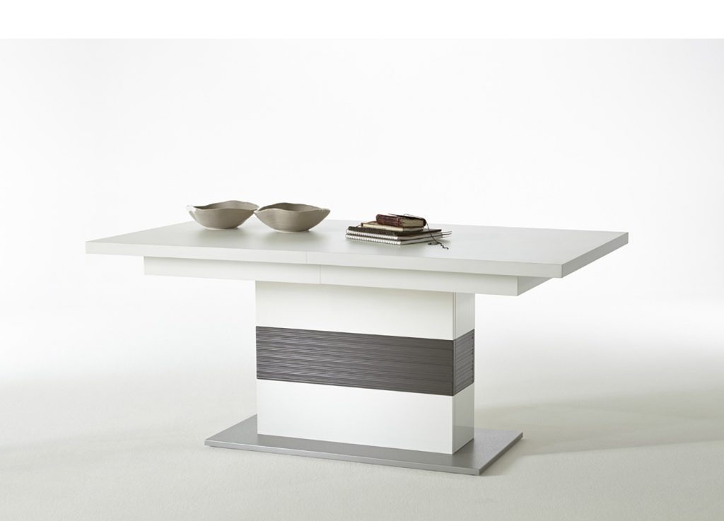 Ensemble séjour moderne blanc laqué moderne