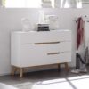 Commode scandinave blanche pas cher