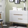 Commode scandinave blanche pas cher