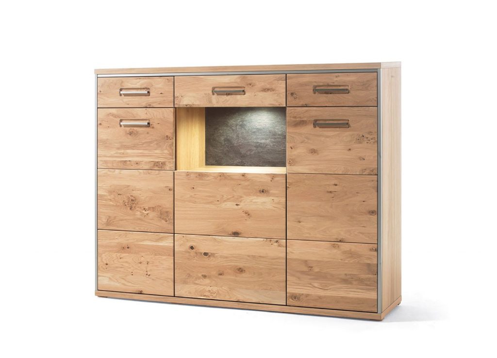 Salle à manger complète en bois moderne