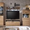 Ensemble TV moderne en bois massif