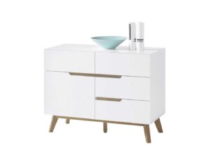 Commode scandinave blanche pas cher