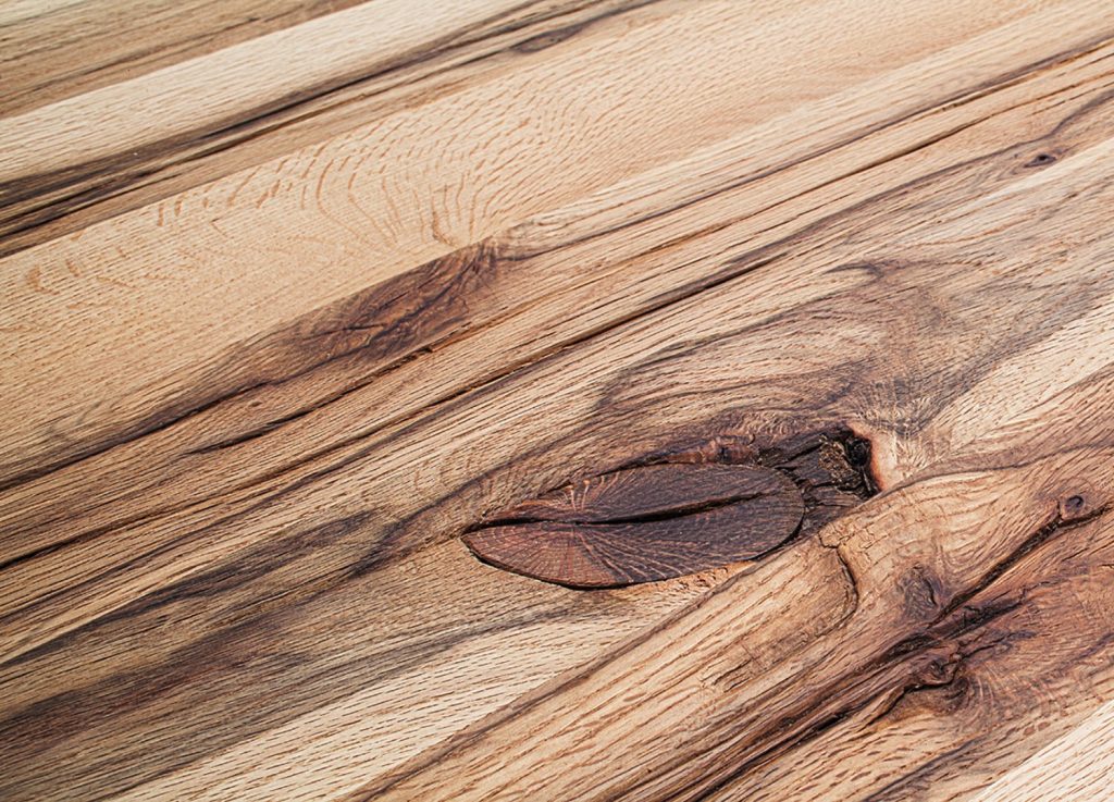 Table bois et métal originale