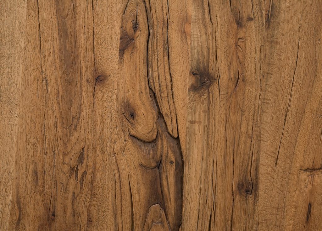 Table à manger bois et métal