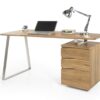 Bureau informatique en bois massif