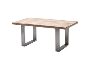 Table en bois de chêne chaulé