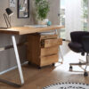 TABLE DE BUREAU DESIGN BOIS MASSIF CHËNE HUILÉ