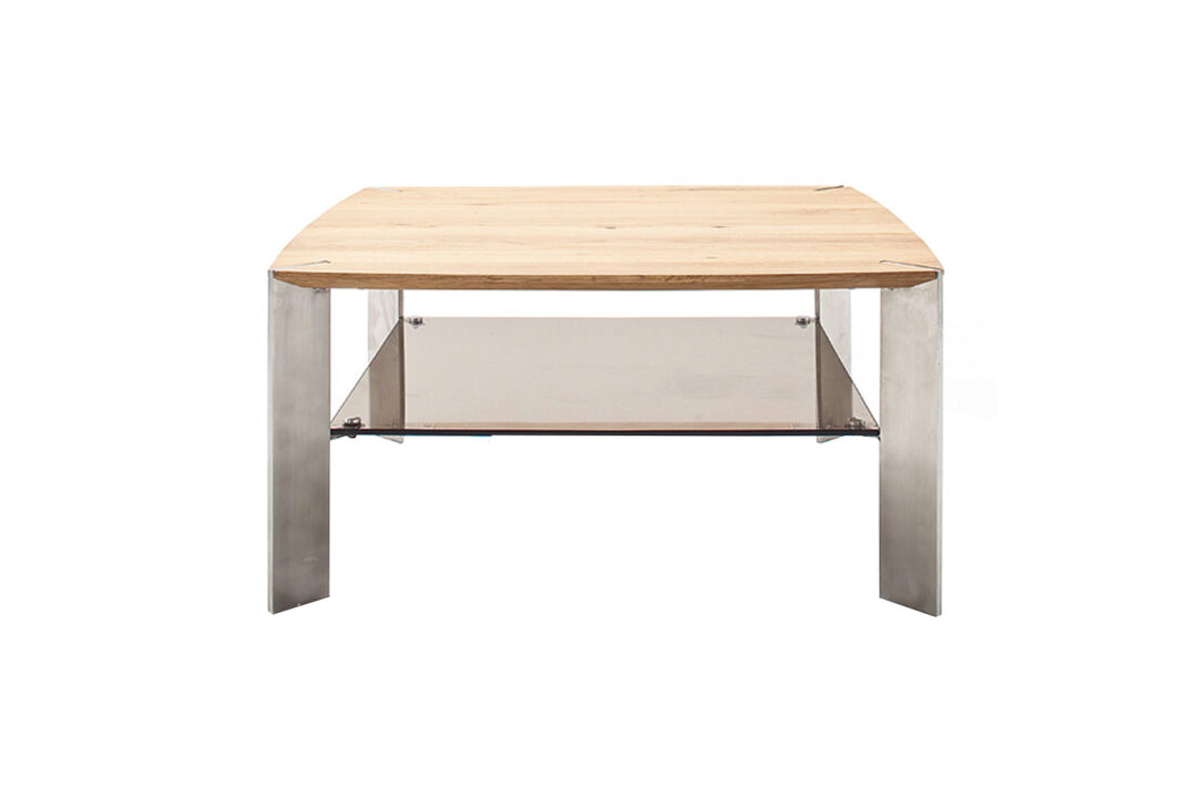 Table de salon en bois carrée
