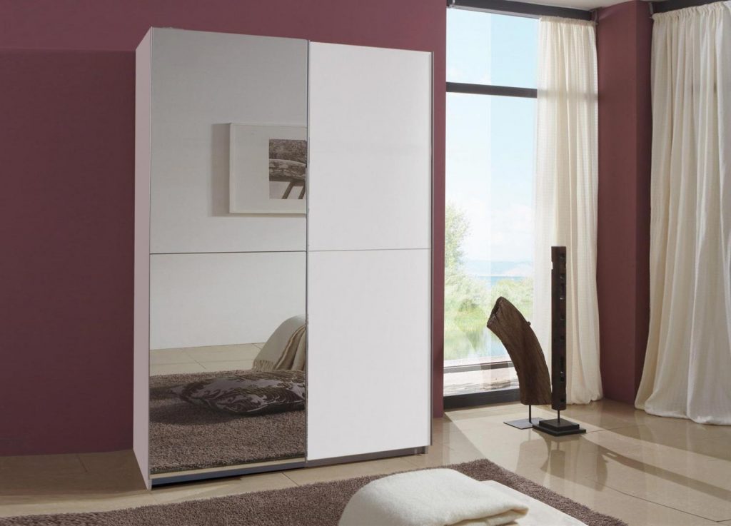 Armoire penderie pas cher avec miroir