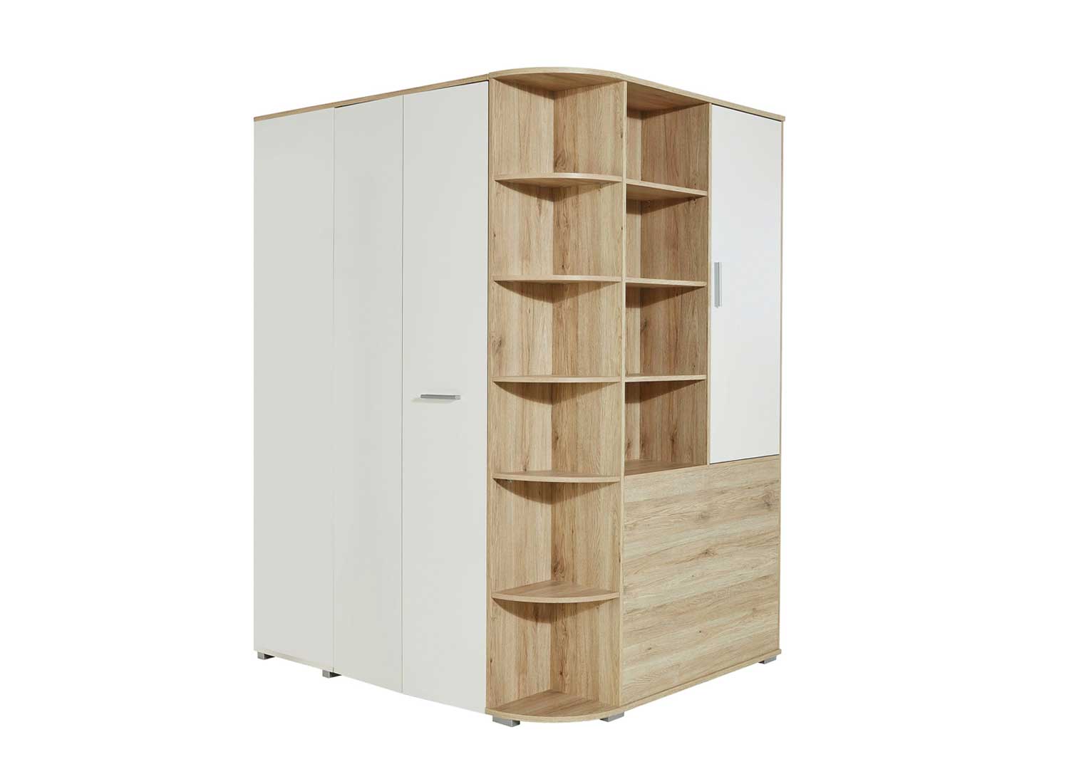 Grande armoire d'angle pour enfant ou adolescent