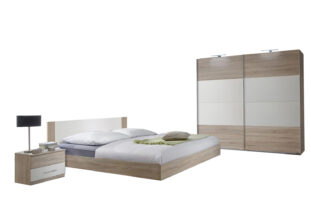 chambre complète avec lit chevets et armoire pas cher