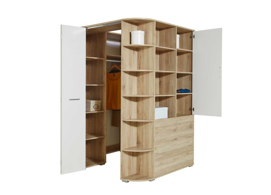 grande armoire dressing d'angle pour enfant