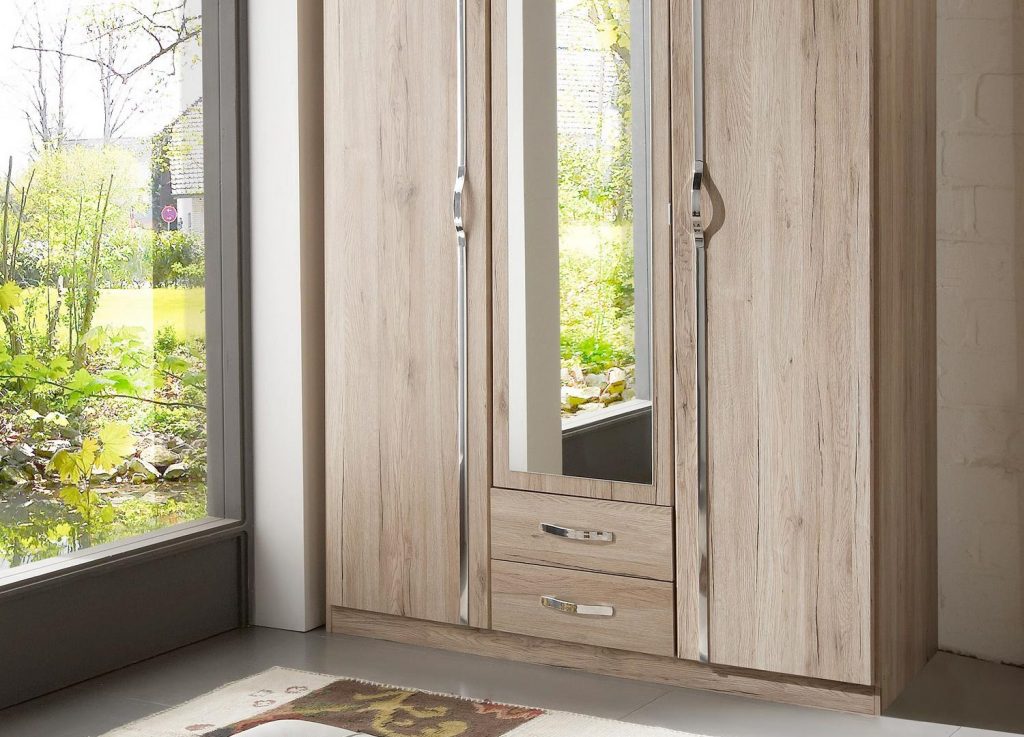Armoire de chambre en bois pas cher