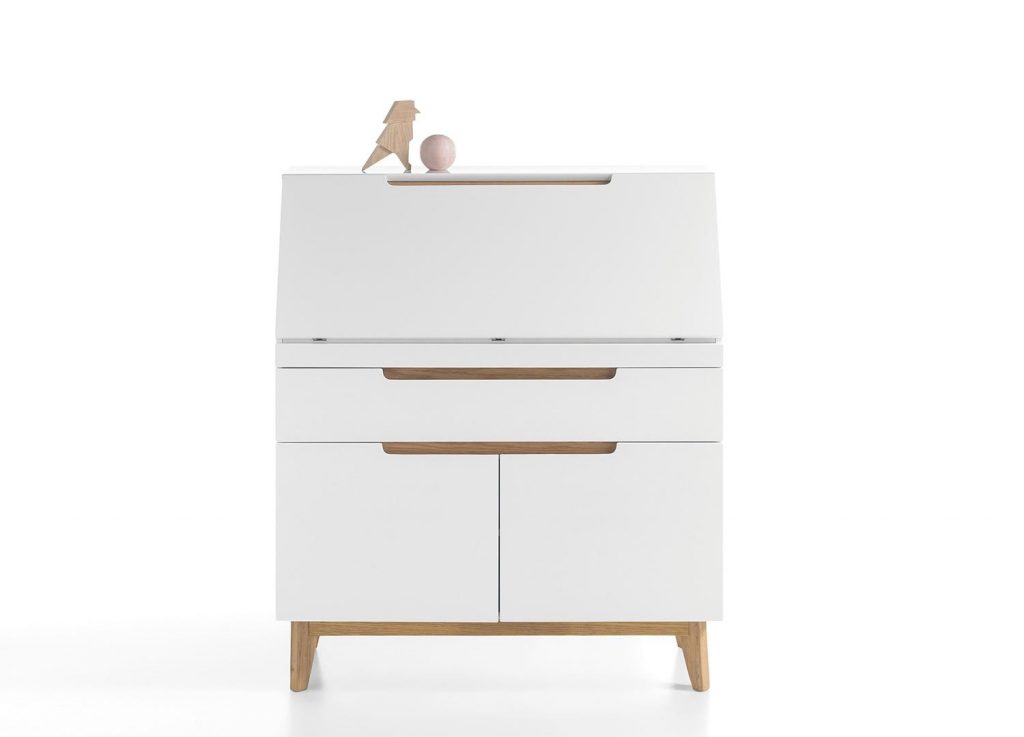 Secrétaireblancetbois Scandinave