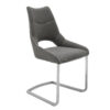 Chaise de séjour gris anthracite moderne
