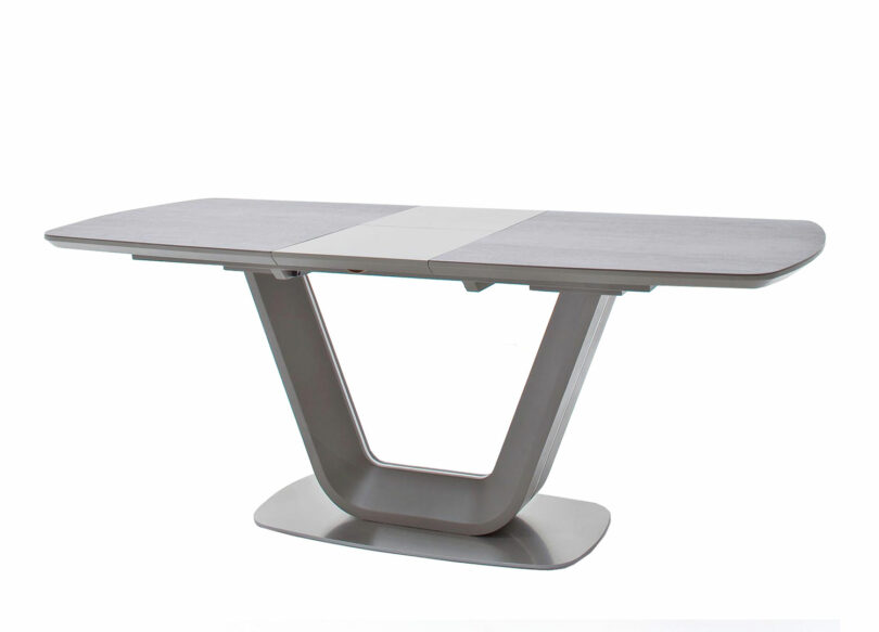 Tablesalleàmanger Céramiqueàrallongegrise